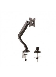 SUPPORTO BRACCIO DA TAVOLO A GAS PER MONITOR FISSAGGIO A MORSA (LK10034)
