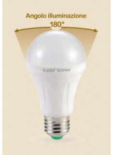 LAMPADA LED GOCCIA E27 18W CALDA 3000K (0597C)