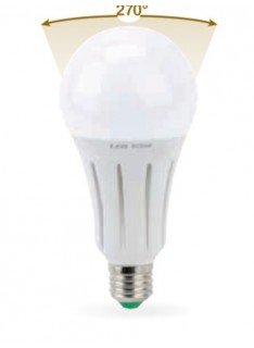 LAMPADA LED GOCCIA E27 24W CALDA 3000K (0610C)