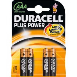 BATTERIE ALCALINE MINISTILO PLUS AAA CONF. 4PZ