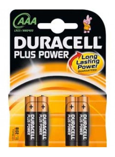 BATTERIE ALCALINE MINISTILO PLUS AAA CONF. 4PZ