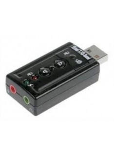 ADATTATORE USB-AUDIO CON CONTROLLO VOLUME (LK70777)