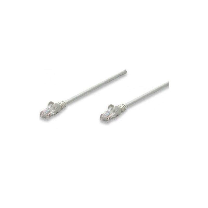 CAVO DI RETE DRITTO NON SCHERMATO CAT.5 1 MT (CV-LAN-051) GRIGIO