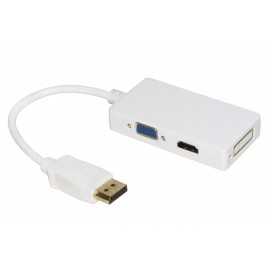 ADATTATORE DISPLAYPORT A HDMI/VGA/DVI (LKADAT21)