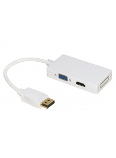 ADATTATORE DISPLAYPORT A HDMI/VGA/DVI (LKADAT21)