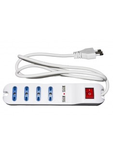 MULTIPRESA 4 POSTI + USB (LKMP04USB)