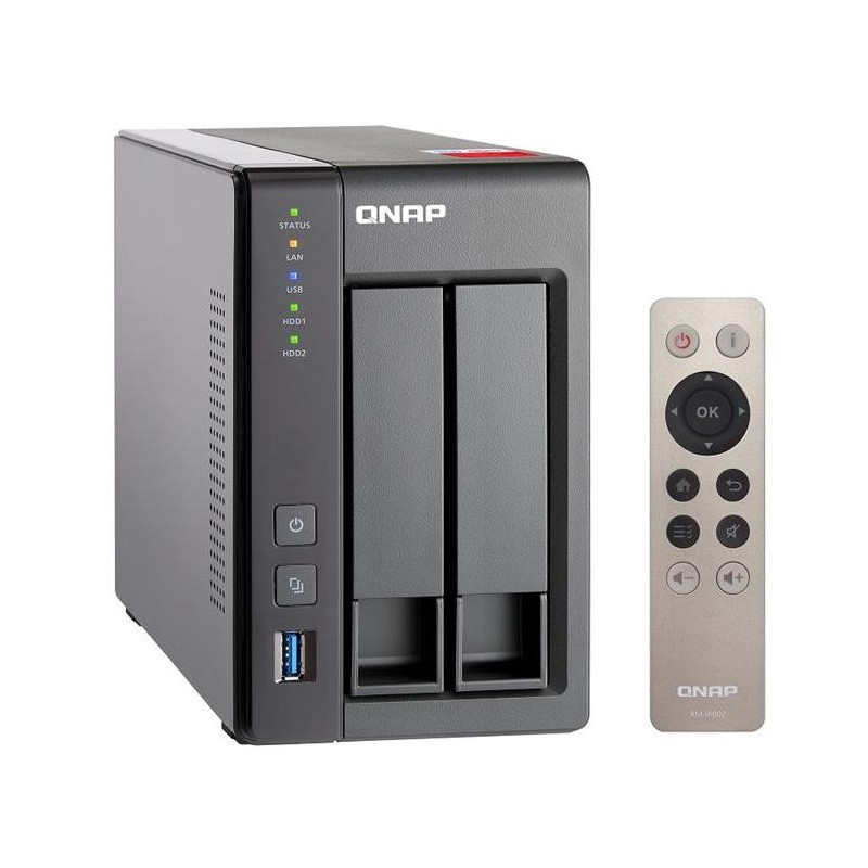 NAS TS-251+-2G NERO 2 VANI