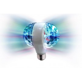 ILLUMINATORE CLB2 LED DOPPIA SFERA ROTANTE