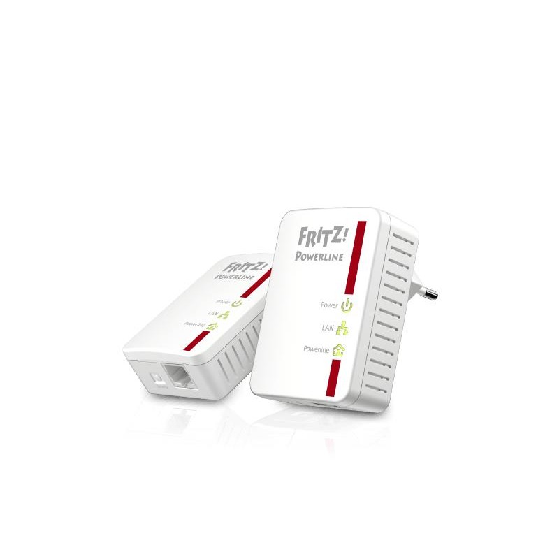 KIT ADATTATORE DI RETE POWERLINE FRITZ 510E 500 MBPS (20002661)
