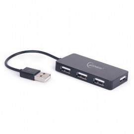 HUB 4 PORTE USB UHB-U2P4-03 NERO