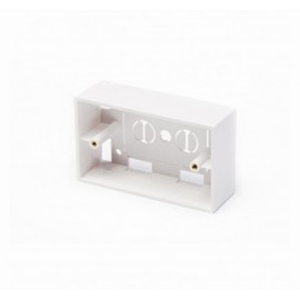 BOX IN PLASTICA 503 PER PLACCHE A MURO - BIANCO (NW-BOX503-WH)
