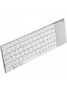 TASTIERA E2710 WIRELESS CON TOUCH PAD - BIANCA