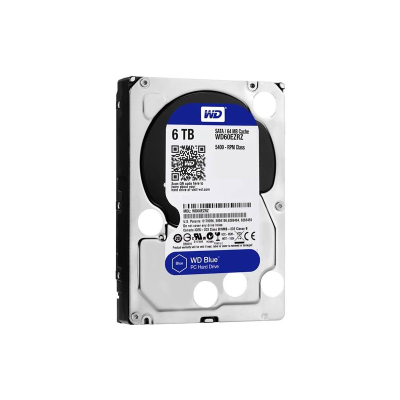 HARD DISK BLUE 6 TB SATA 3 (WD60EZRZ)