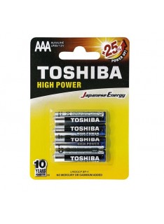 BATTERIE ALCALINE MINISTILO LR03 AAA CONF.4 PZ (TOS03)