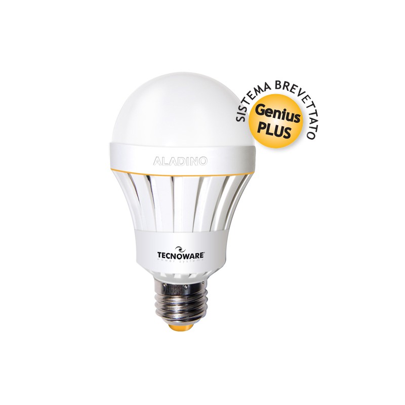 LAMPADA ALADINO LED LAMP E27 10W COLD 6500K (FLED17320)