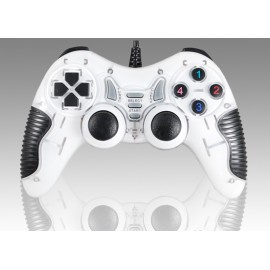 GAMEPAD JOYPAD FORCESHOCK USB 2.0 PER PC BIANCO (94271)