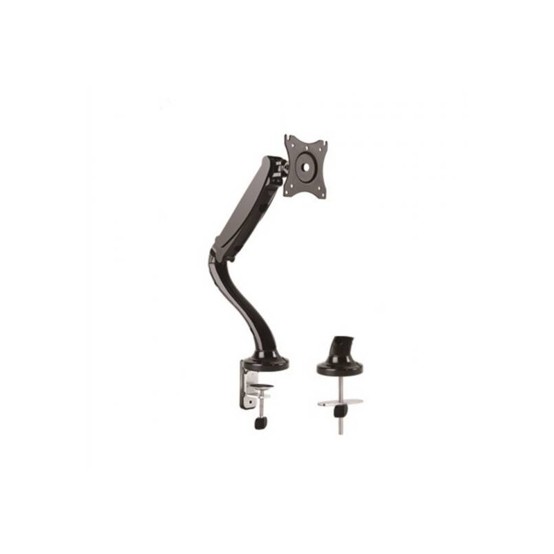 SUPPORTO BRACCIO DA TAVOLO A GAS PER MONITOR FISSAGGIO A MORSA (LK10034)