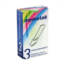 FERMAGLI IN METALLO N.3 (100 PZ)