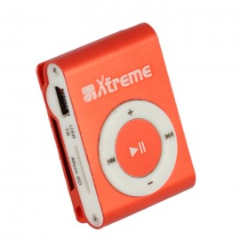 LETTORE MP3 CON MICRO-SD 8 GB ROSSO (827633R)
