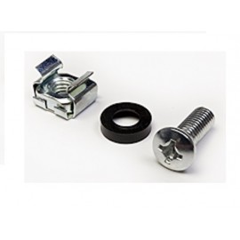 KIT 24 VITI E 24 DADI A GABBIA M6X16 (AR-ACC-004)