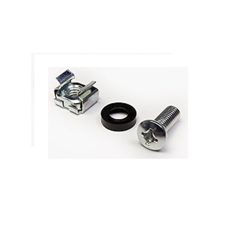 KIT 24 VITI E 24 DADI A GABBIA M6X16 (AR-ACC-004)