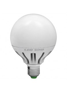 LAMPADA LED GLOBO E27 15W CALDA 3000K (0368C)