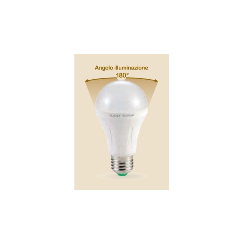 LAMPADA LED GOCCIA E27 18W CALDA 3000K (0597C)