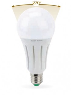 LAMPADA LED GOCCIA E27 24W CALDA 3000K (0610C)