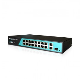 SWITCH RETE 16 PORTE 10/100 MBPS POE (SW-UF16P2L1S-070)