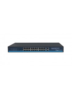SWITCH RETE 24 PORTE 10/100 MBPS + 2 GIGABIT POE (SW-UF24P2GV-072)
