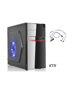 CASE TX-662U3 MATX ALIMENTATORE 550W + PORTA USB 3.0 - NERO / ROSSO