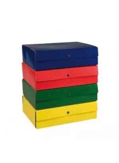 SCATOLA PORTAPROGETTO - DORSO 14 CM - BLU - 5 PZ