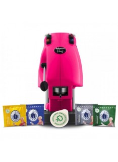 MACCHINA DA CAFFE' FROG MAGICA EMOZIONE + 60 CIALDE - FUCSIA