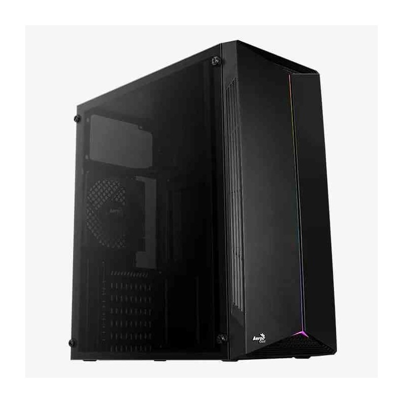 CASE SPLIT RGB (AEROPGSSPLIT-A-BKRGB) ATX NERO