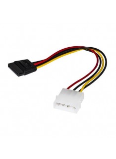 CAVO ADATTATORE ALIMENTAZIONE SERIAL ATA 15 POLI/4 PIN CM. 15 (AK-SATA-PC 015)