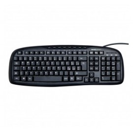 TASTIERA IT-MKBK-001 USB MULTIMEDIALE NERA