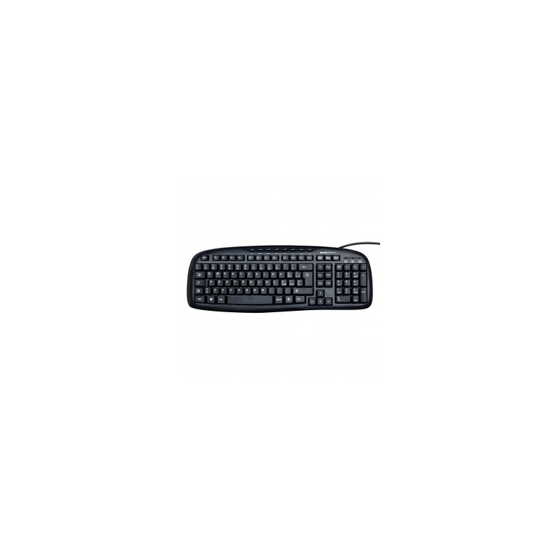 TASTIERA IT-MKBK-001 USB MULTIMEDIALE NERA