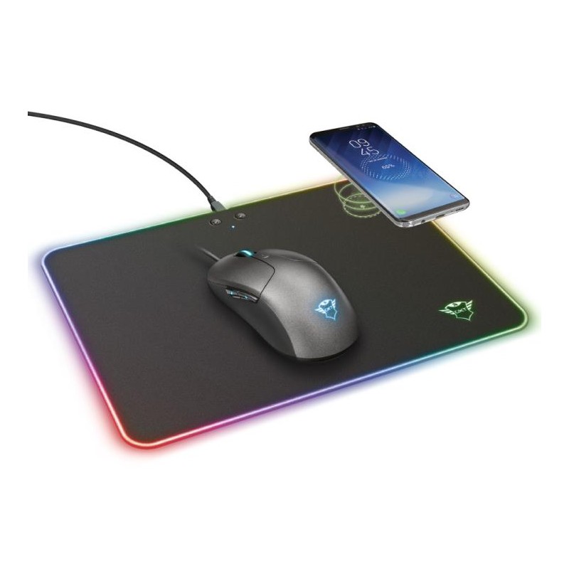 MOUSE PAD GXT 750 QLIDE RGB CON RICARICA WIRELESS (23184)
