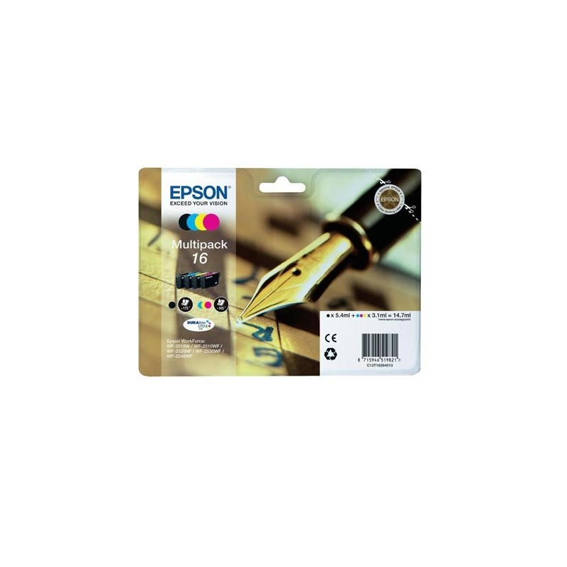 CARTUCCIA ORIGINALE 16 (C13T16264012) MULTIPACK