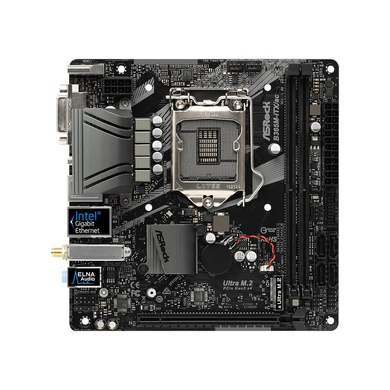 SCHEDA MADRE B365M-ITX/AC (1151-V2) 90-MXB9S0-A0UAYZ SK 1151