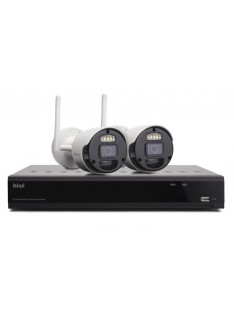 KIT SISTEMA DI SORVEGLIANZA NVR 8 CANALI + 2 TELECAMERE (ISW-K1N8BF2MP-2) WIRELESS