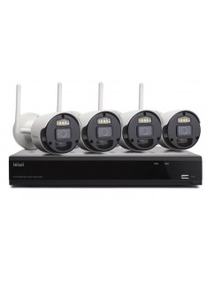 KIT SISTEMA DI SORVEGLIANZA NVR 8 CANALI + 4 TELECAMERE (ISW-K1N8BF2MP-4) WIRELESS