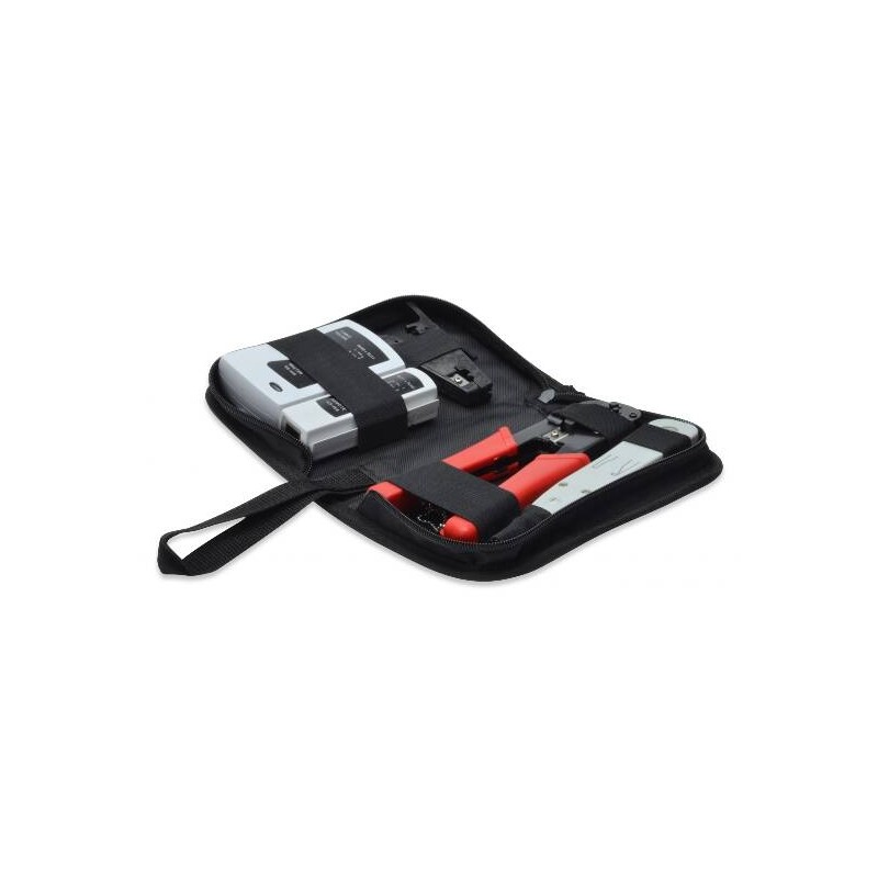 SET ATTREZZI ASSEMBLAGGIO RETI + TESTER (DN94022)