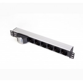 MULTIPRESA 19" PER RACK (AR-PDU1906B) CON DOPPIA PROTEZIONE