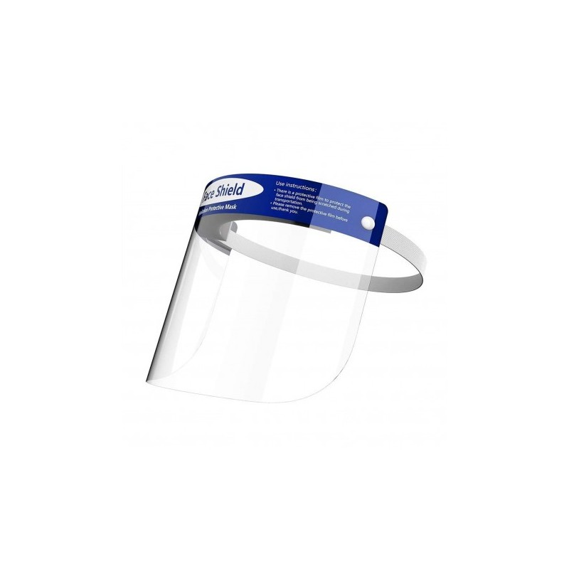 SCHERMO VISIERA FACCIALE PROTETTIVA FACE SHIELD