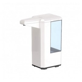 DISPENSER AUTOMATICO A BATTERIE PER SAPONE O GEL - 500ML - DA BASE O PARETE (HC-DISP500AUW)
