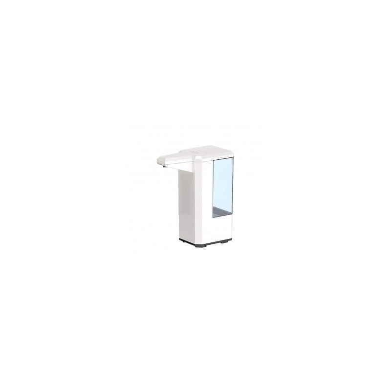 DISPENSER AUTOMATICO A BATTERIE PER SAPONE O GEL - 500ML - DA BASE O PARETE (HC-DISP500AUW)
