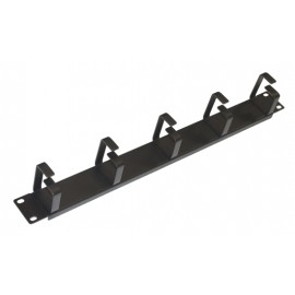 PANNELLO PASSACAVI 1 UNITA CON ANELLI PER RACK 19" (LKORG1UNP)