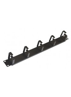 PANNELLO PASSACAVI 1 UNITA CON ANELLI PER RACK 19" (LKORG1UNP)
