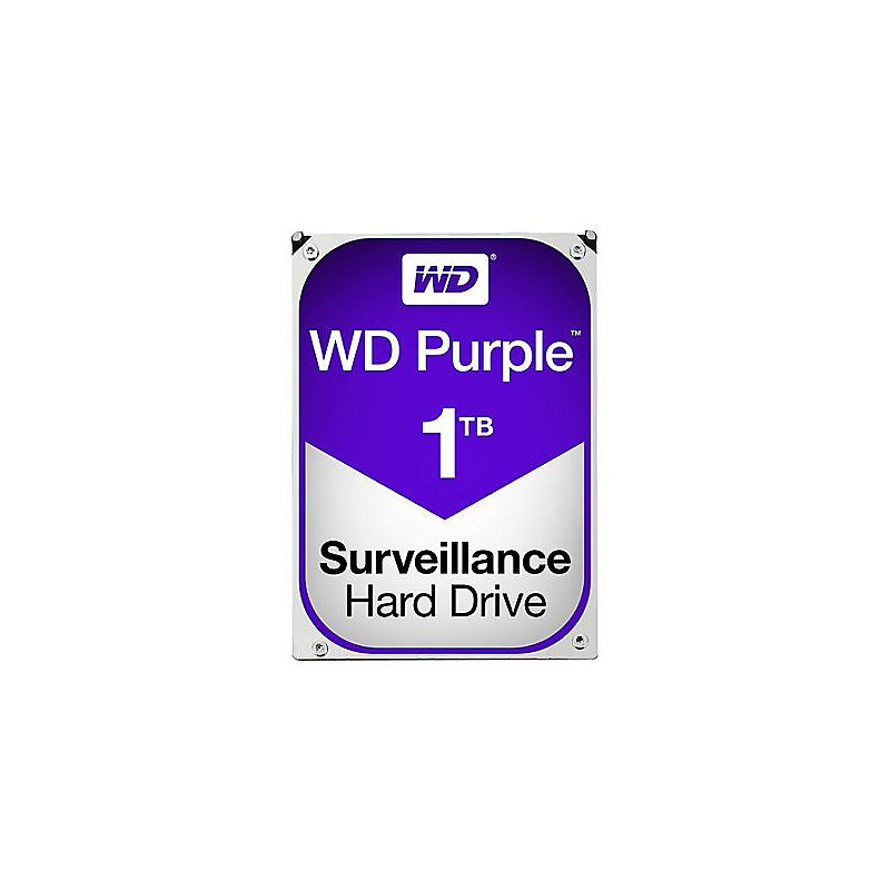 HARD DISK PURPLE 1 TB SATA 3 3.5" (WD10PURZ)